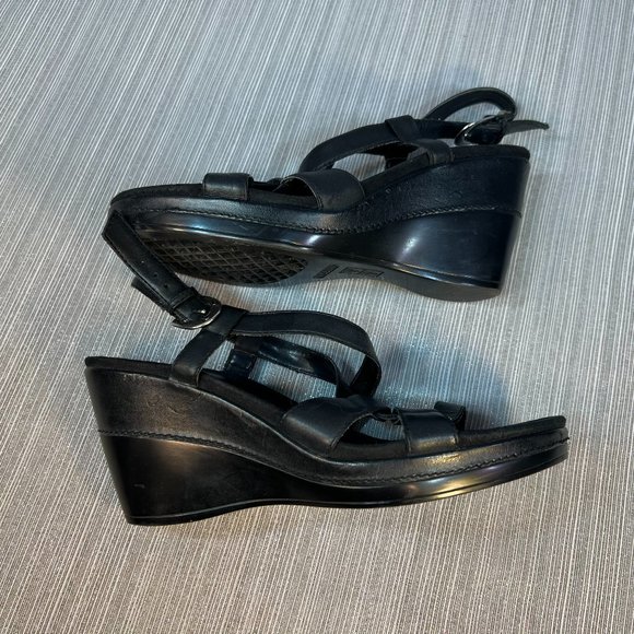 Aerosoles Strappy Comfort Wedge Heels, 8 - Picture 4 of 7